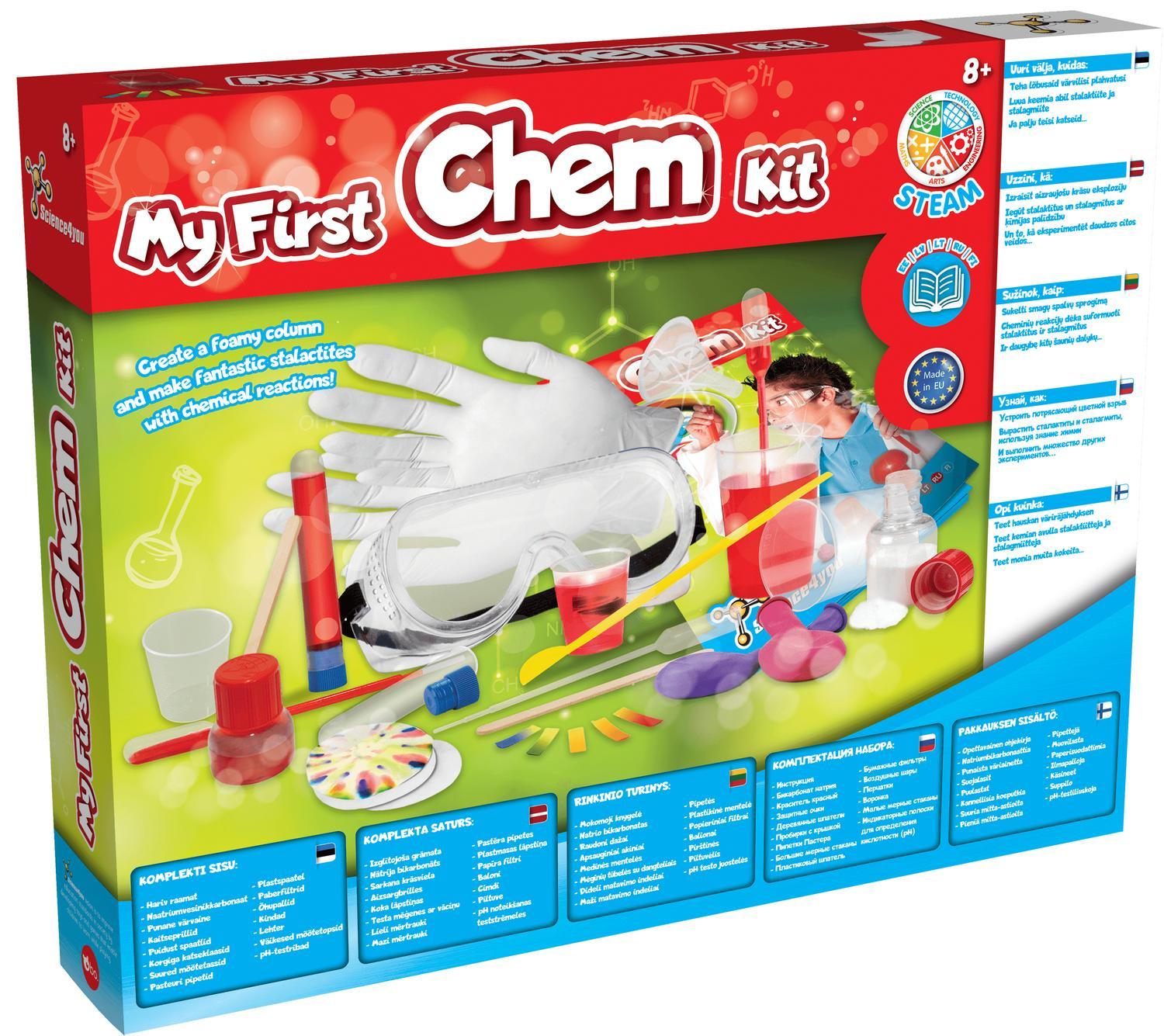 Bo. Utbildningsset "My First Chemistry Kit"