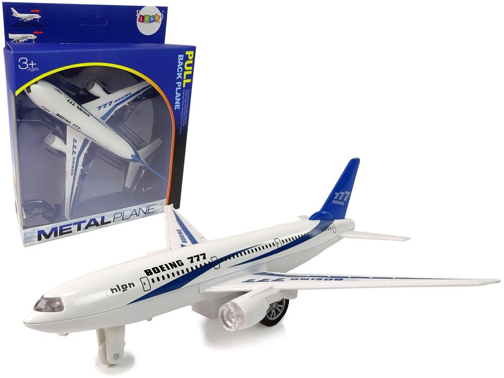 Boeing 777 Toy Plane: Lys, lyder og realistisk lek