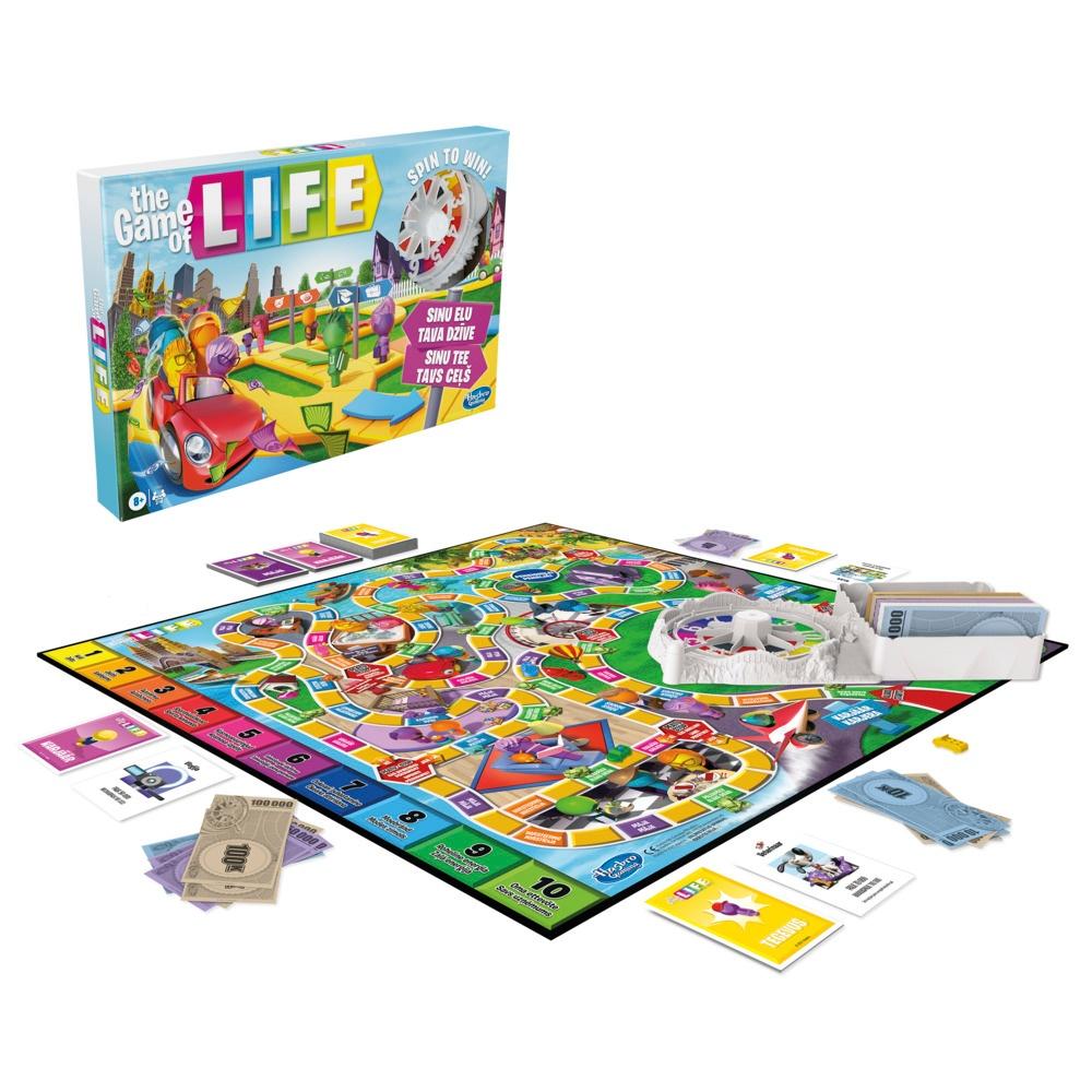 Brädspel Game Of Life (på estniska och lettiska språk.)