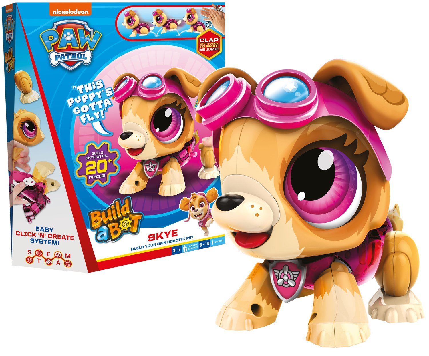 Bygg en bot-lyd Paw Patrol Skye