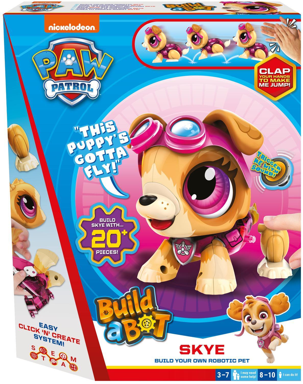 Bygg en bot-lyd Paw Patrol Skye