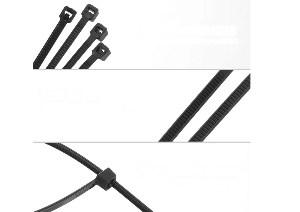 Buntband 2,5x200 mm – 100 st