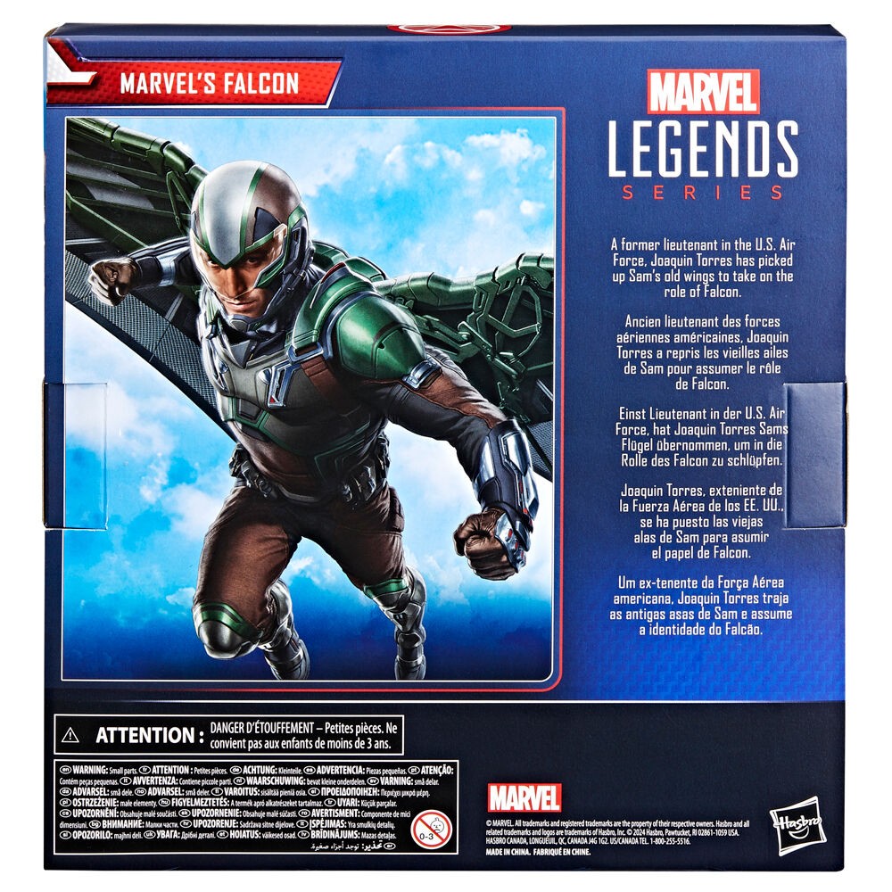 Captain America Falcon Figur 15 cm - Marvel Collectible Toy