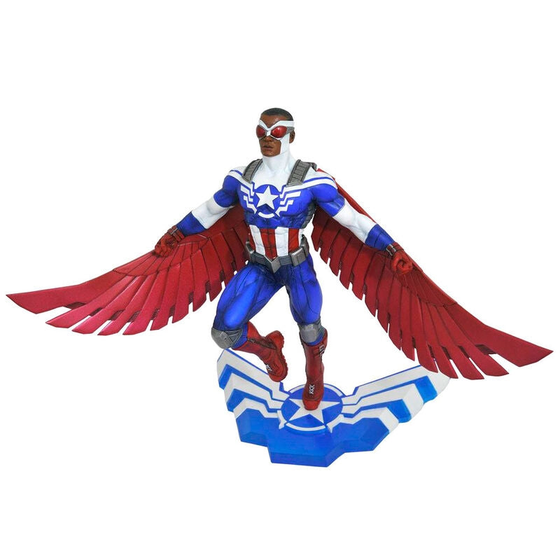 Captain America Sam Wilson Diorama Staty 25 cm samlarfigur