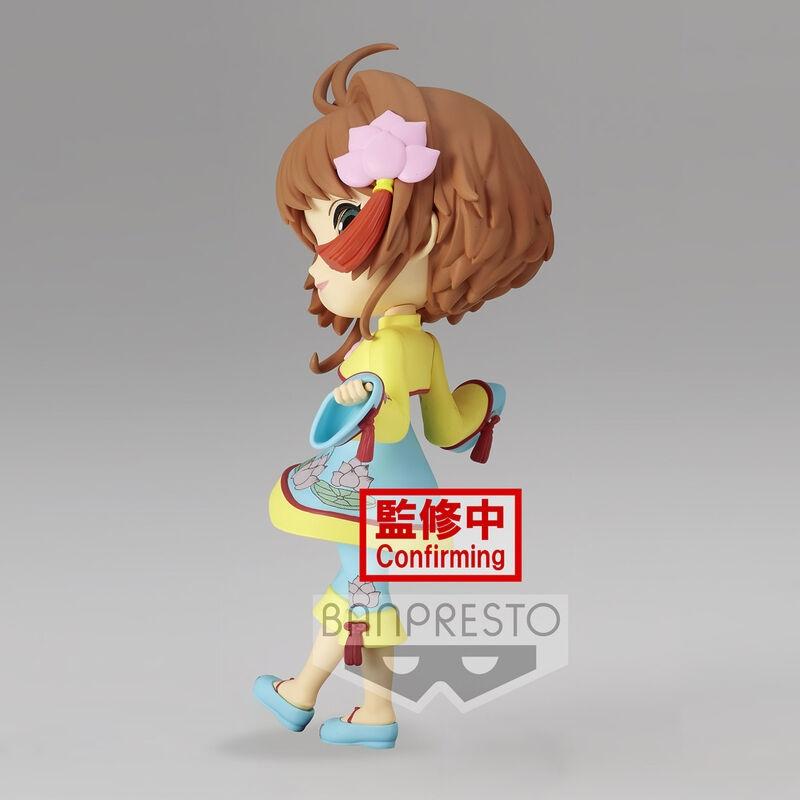 Cardcaptor Sakura Klart kort Sakura Kinomoto Ver.A Q cheeks Sakura 14cm