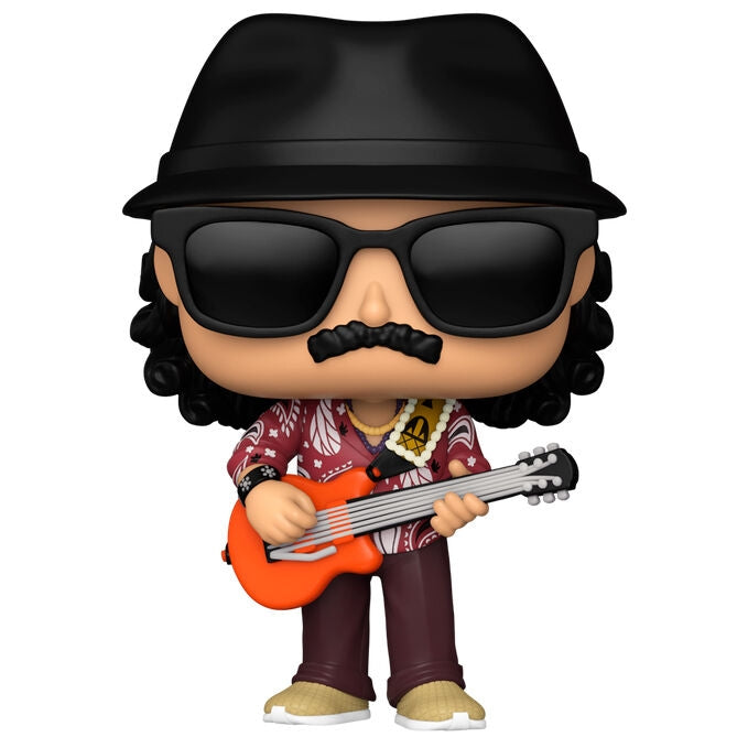 Carlos Santana popfigur, samlarbar vinylleksak, 4-tum