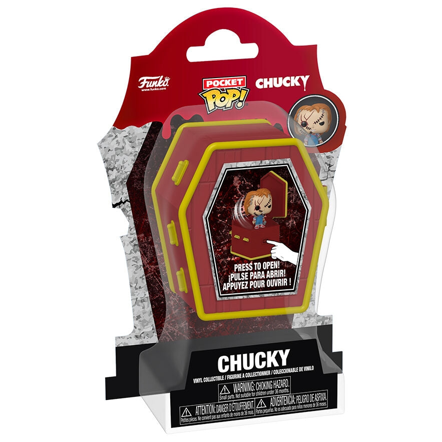 Chucky Pocket POP! Nyckelringfigur - Samlarskräckleksak