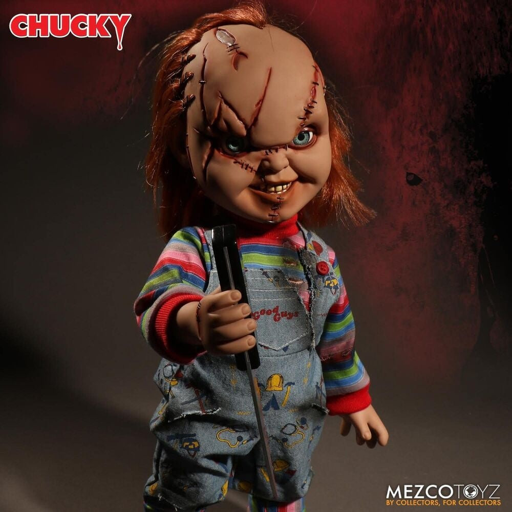 Chucky Talking Figur 38cm - Skräcksamlarleksak