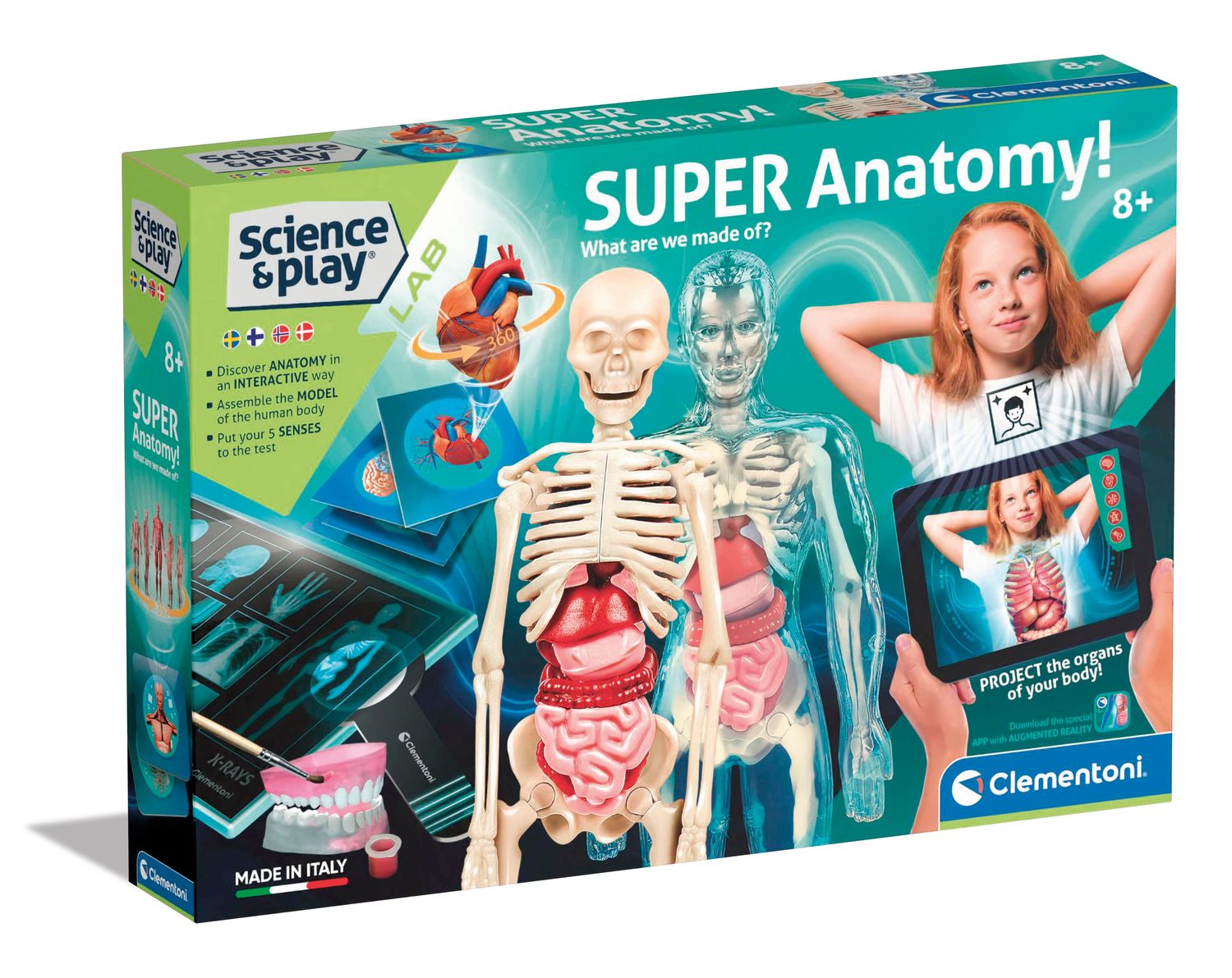 Clementoni Super Anatomy Vetenskapskit