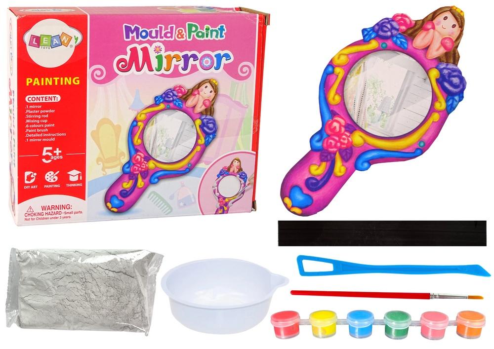 Creative Kids Mirror Kit: Form, gips, maling og moro!