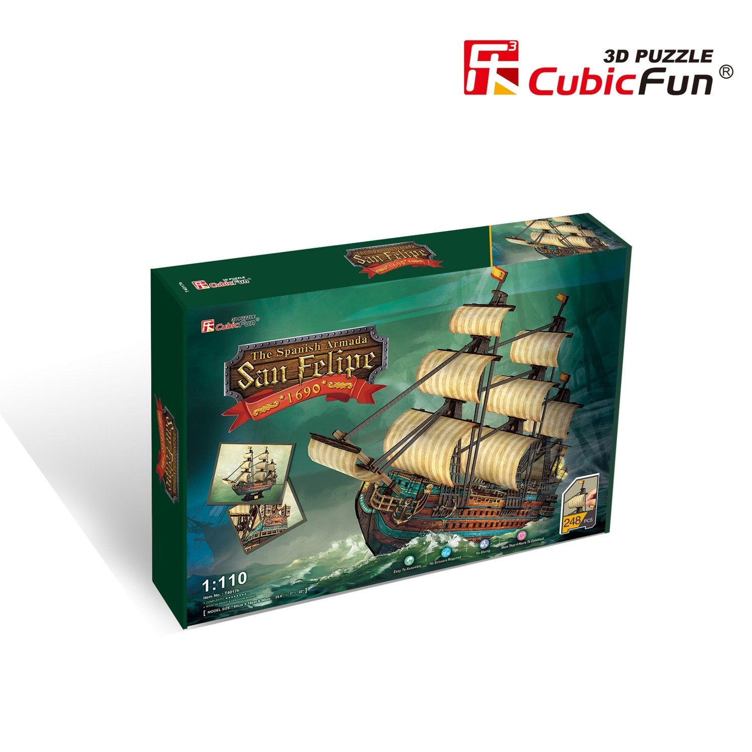 Cubicfun 3D Puzzle Sp. Armada: San Felipe