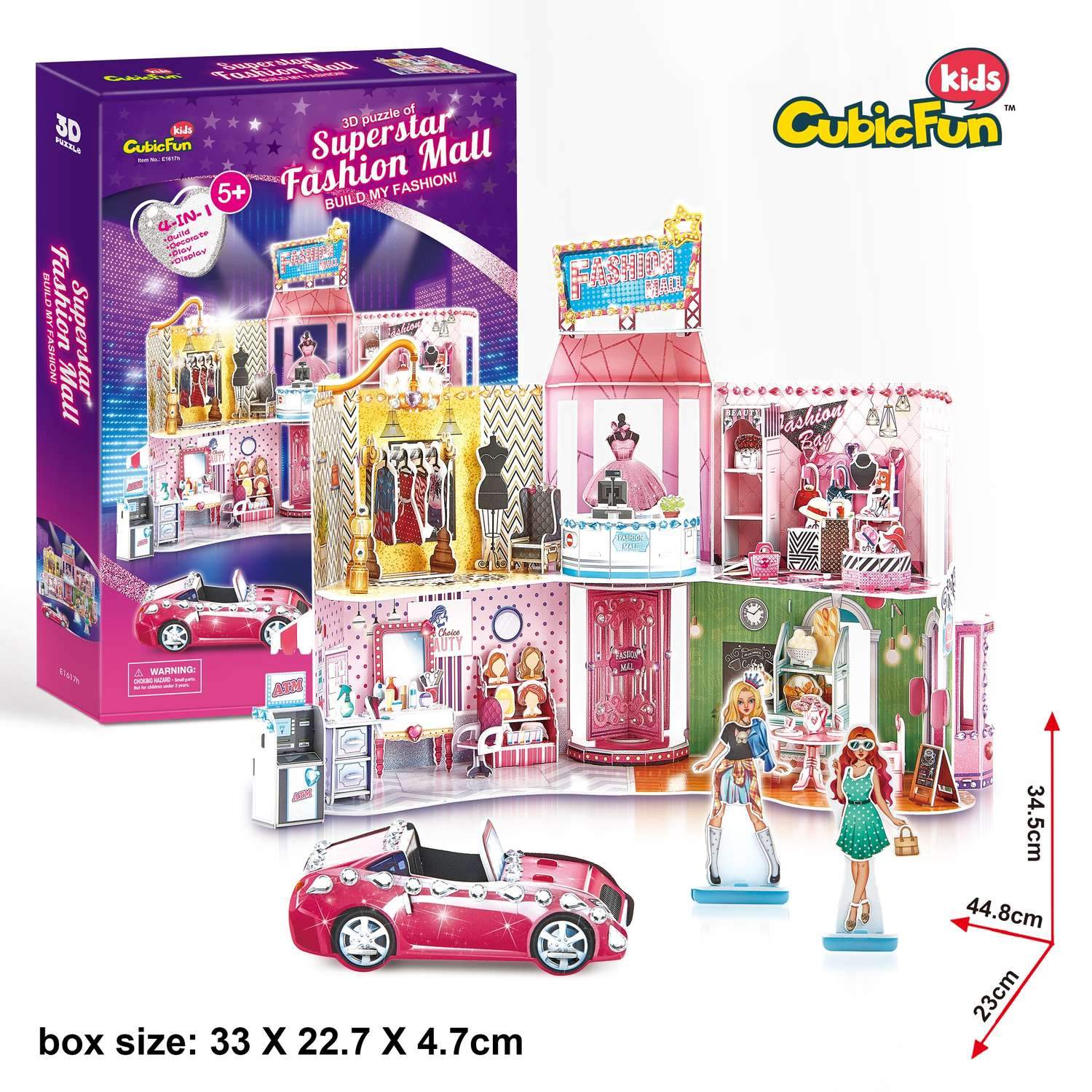 Cubicfun 3D Puzzle Superstar Fashion Mal