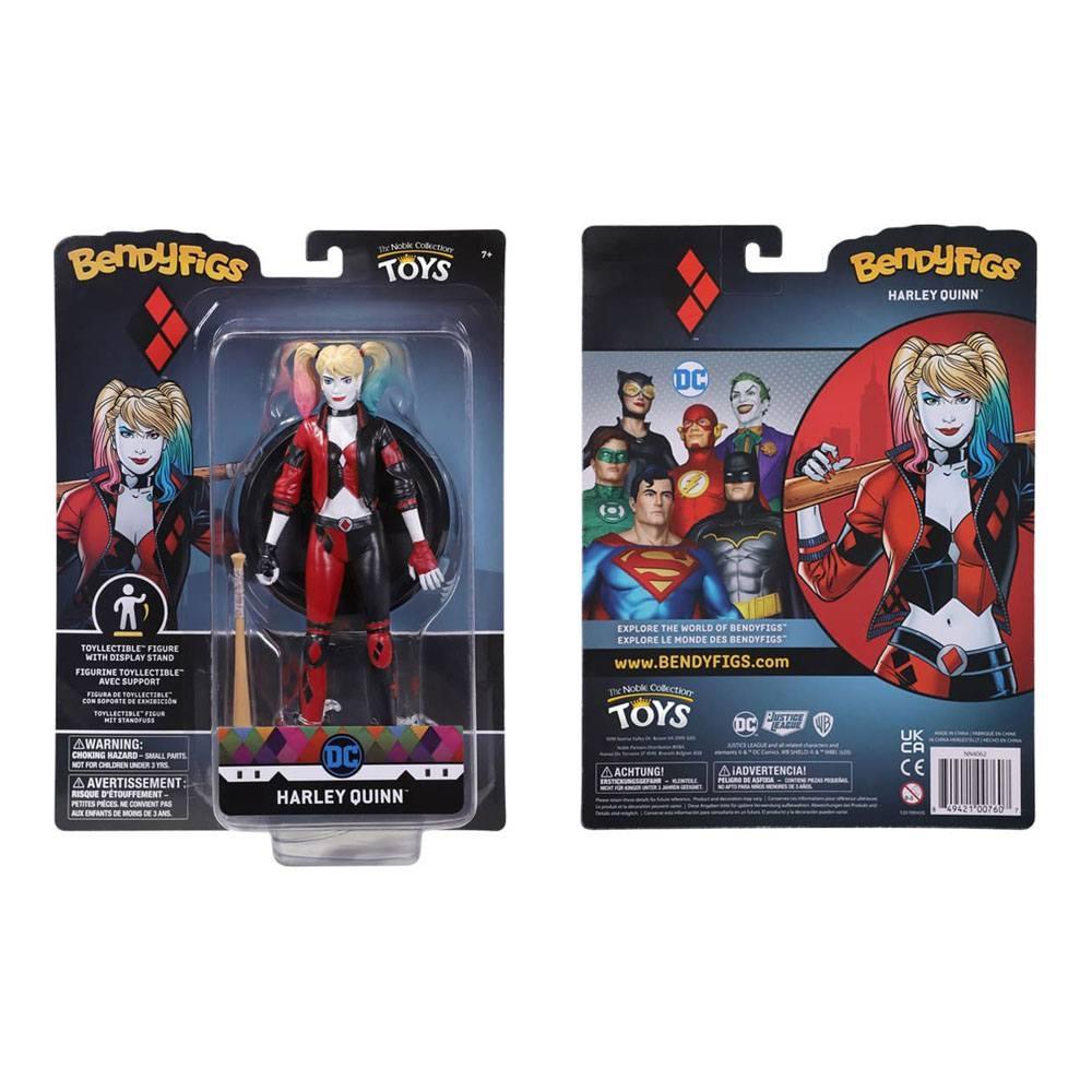 DC Comics Bendyfigs Böjbar Figur Harley Quinn Rebirth 19 cm