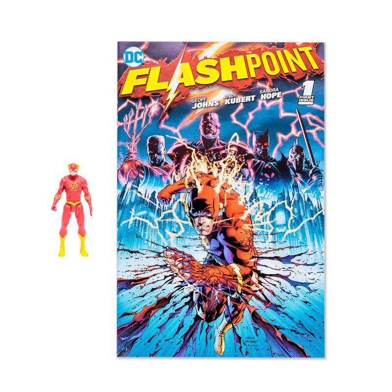 DC Comics Comic Flashpoint + Flash figur 7cm