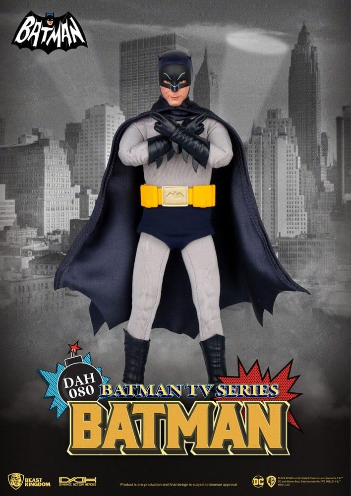 DC Comics Dynamic 8ction Heroes Action Figur 1/9 Batman TV-serie Batman 24 cm