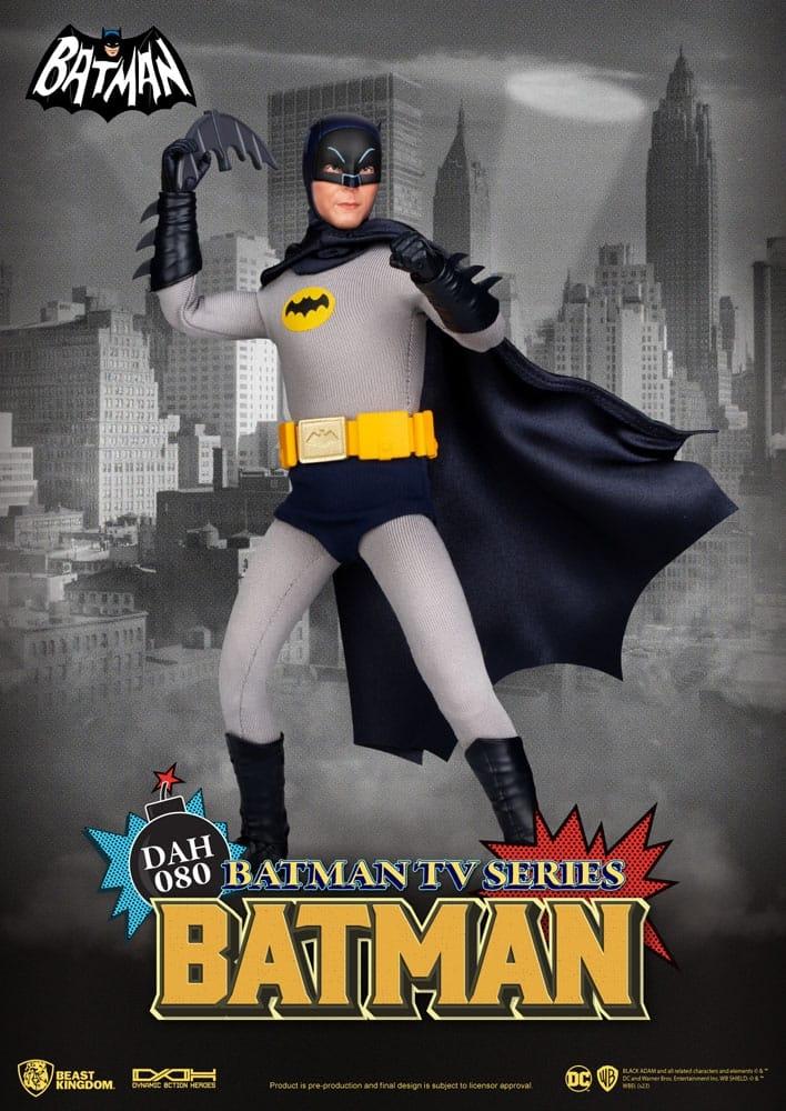 DC Comics Dynamic 8ction Heroes Action Figur 1/9 Batman TV-serie Batman 24 cm