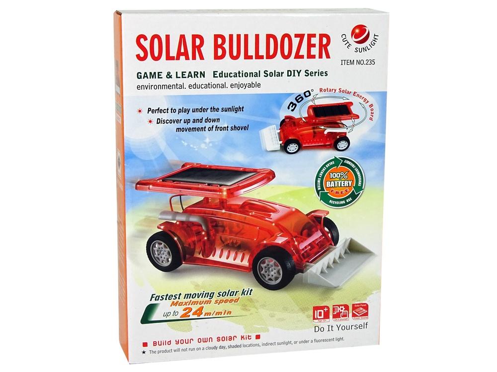 DIY Solar Bulldozer Kit: Sjovt, lærerigt og miljøvenligt