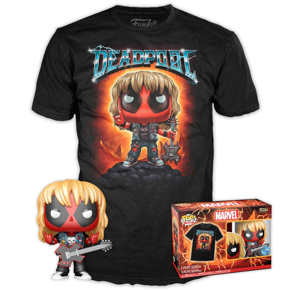 Deadpool Heavy Metal Popfigur, samlarbar vinylleksak
