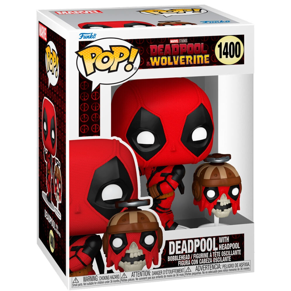 Deadpool & Wolverine Actionfigur med Headpool-tillbehör