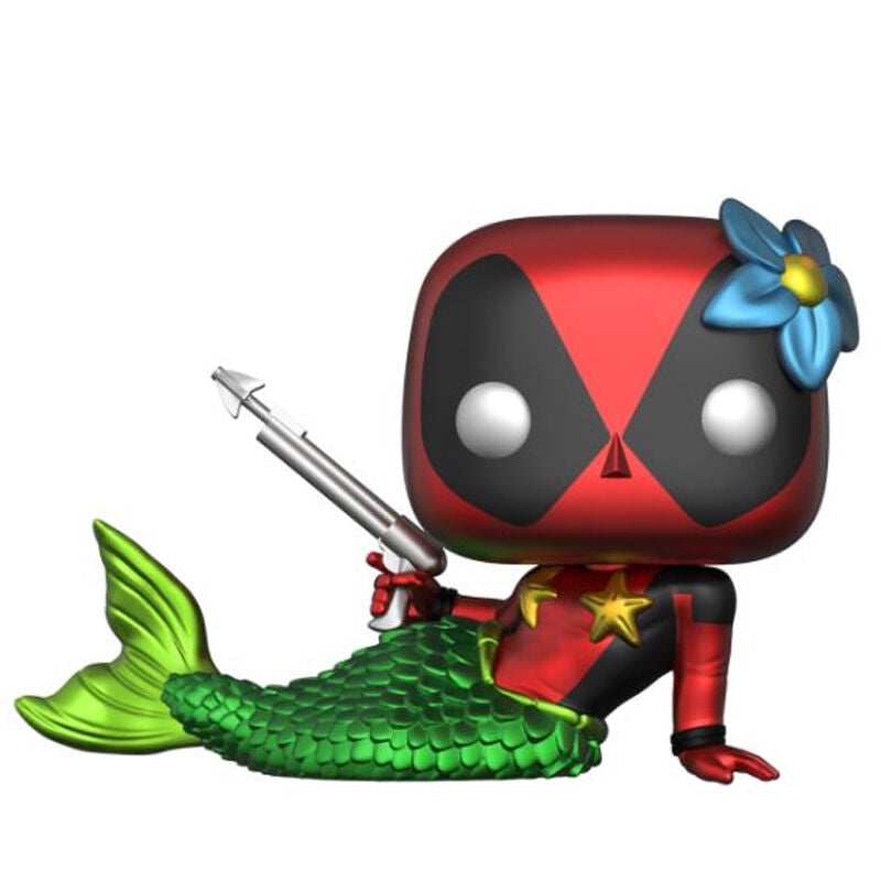 Deadpool sjöjungfru popfigur – exklusiv samlarleksak