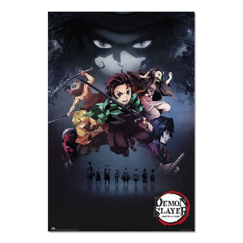 Demon Slayer Poster, Anime Wall Art, 24x36 tum
