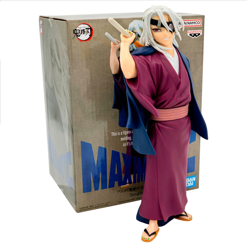Demon Slayer Tengen Uzui Figur 21cm, Samlar Anime Toy