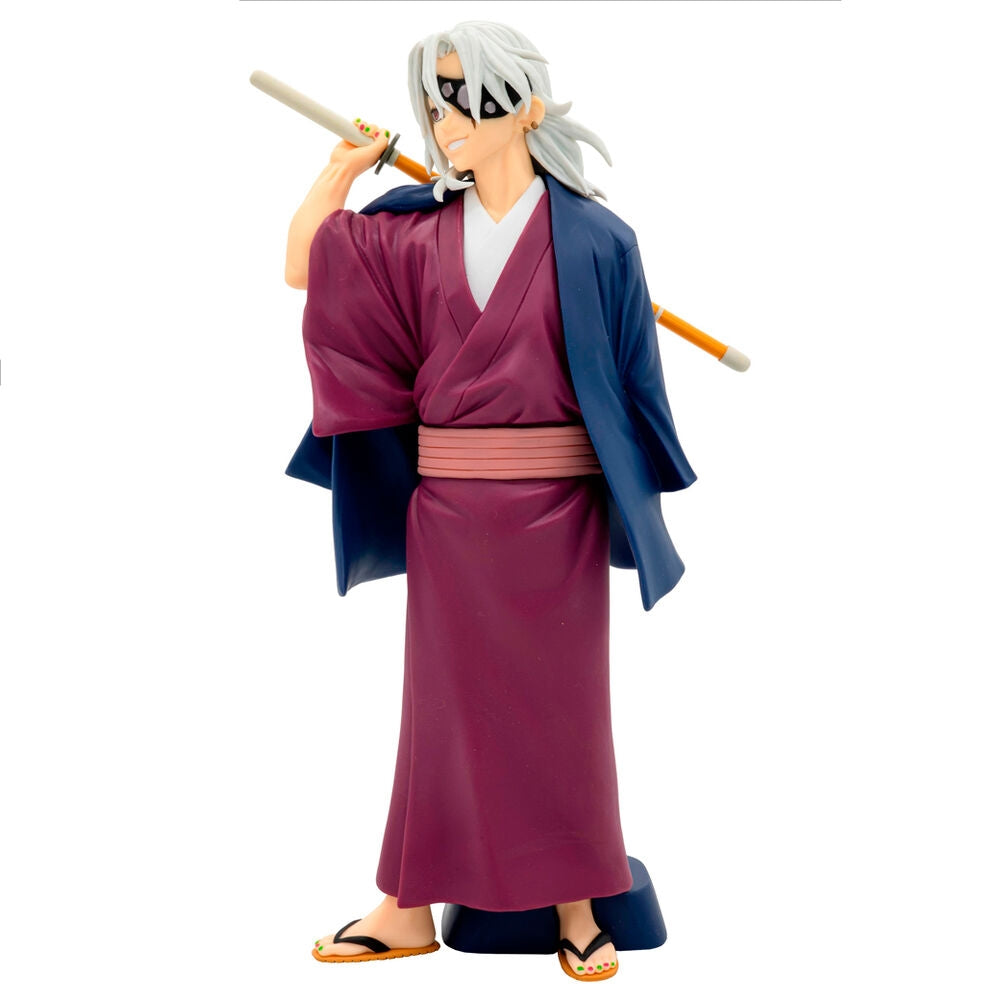 Demon Slayer Tengen Uzui Figur 21cm, Samlar Anime Toy