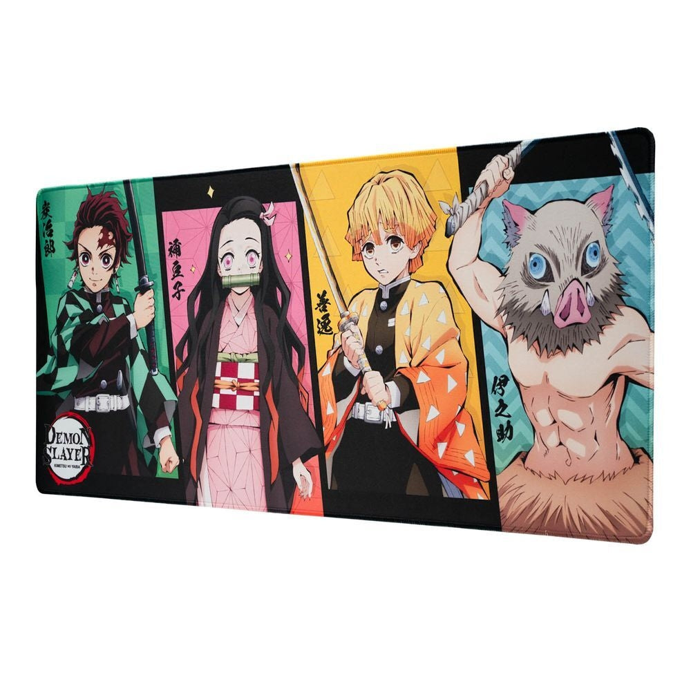 Demon Slayer spelbordsmatta, stor storlek, slitstarkt material