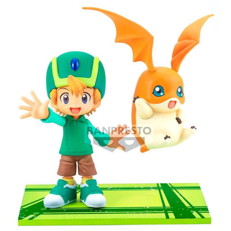 Digimon Adventure - Äventyrsarkiv Takeru & Patamon figur 15cm