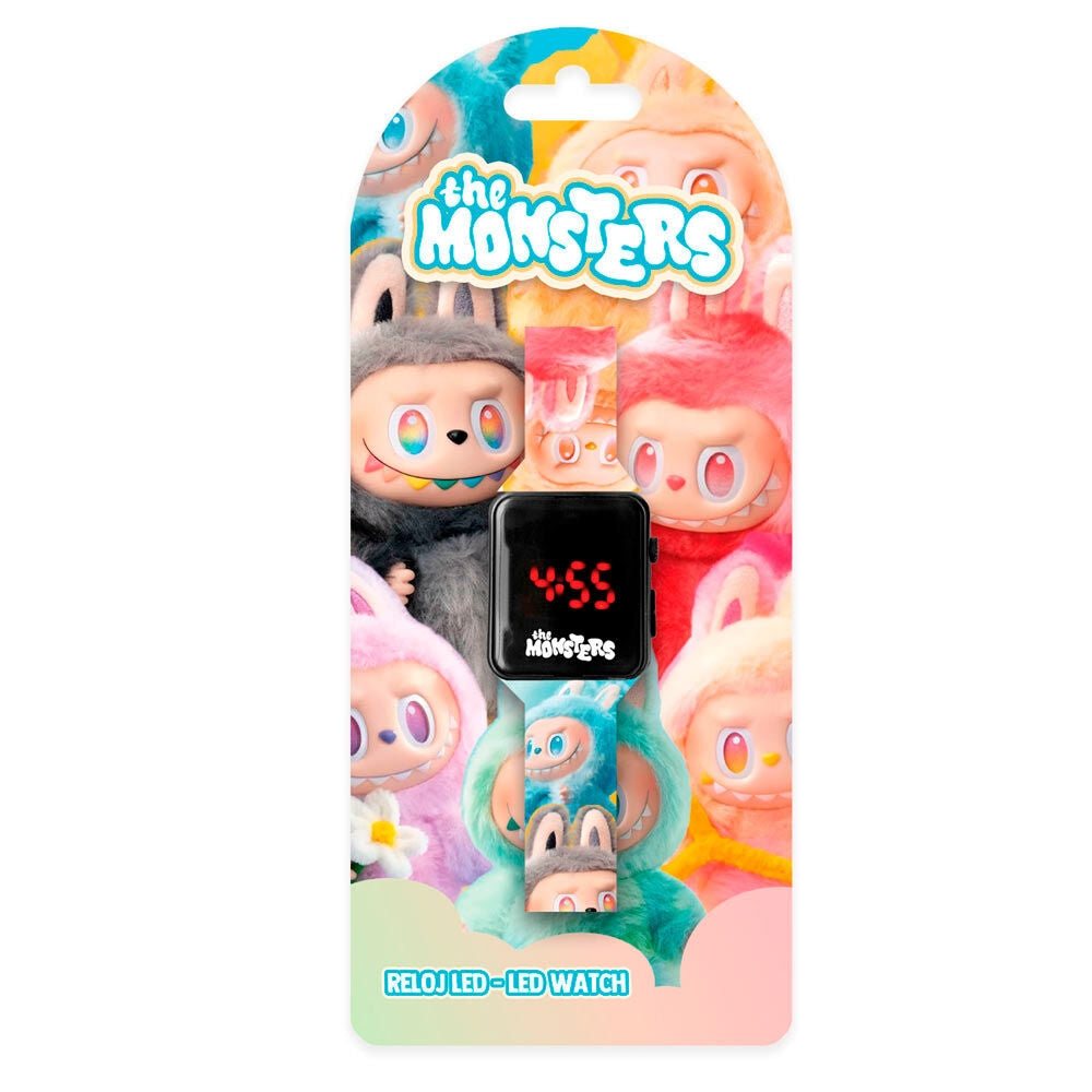 Digital LED-klocka med justerbar rem och vattentäthet