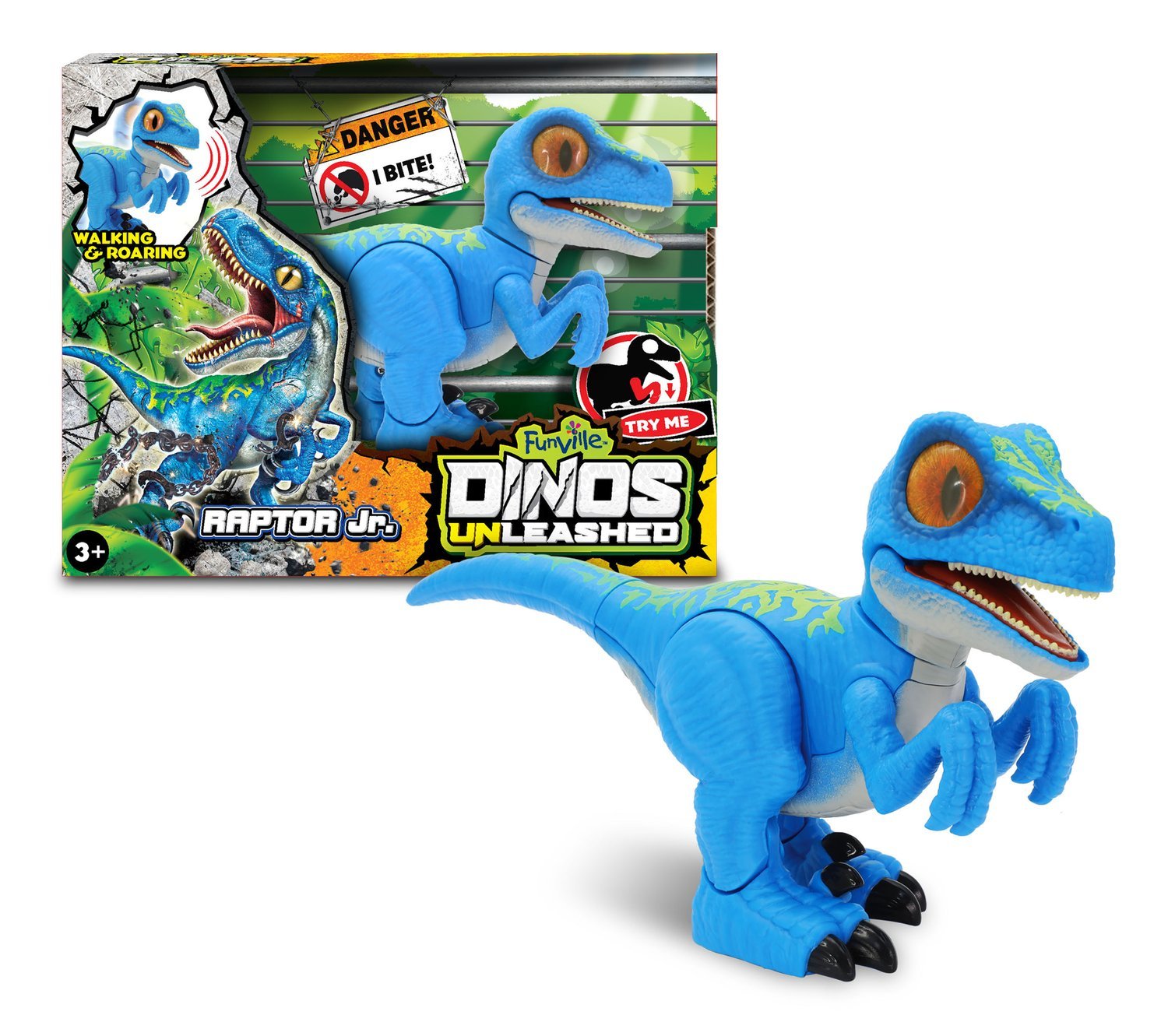 Dinos sluppet løs Raptor Jr Dinosaur