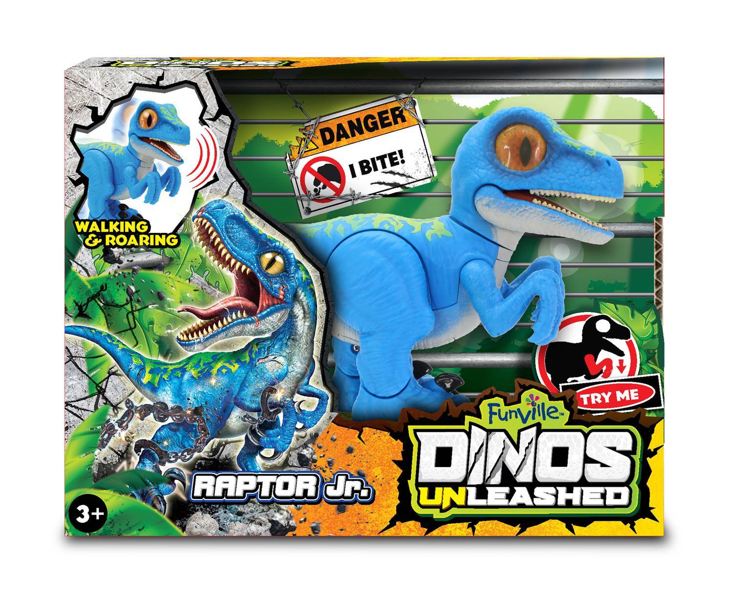 Dinos løsnede Raptor Jr Dinosaur