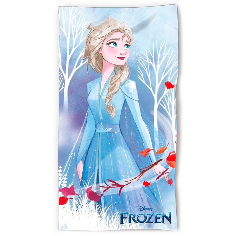 Disney Frost Elsa strandhandduk i mikrofiber