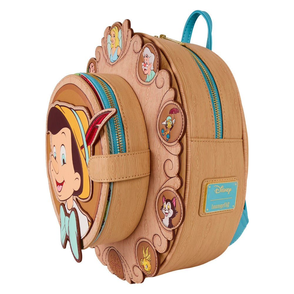 Disney Loungefly Pinocho Ryggsäck, 28cm Storlek