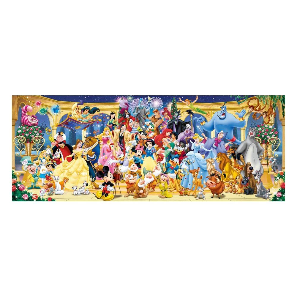 Disney Panorama Jigsaw Puzzle Group Photo (1000 bitar)