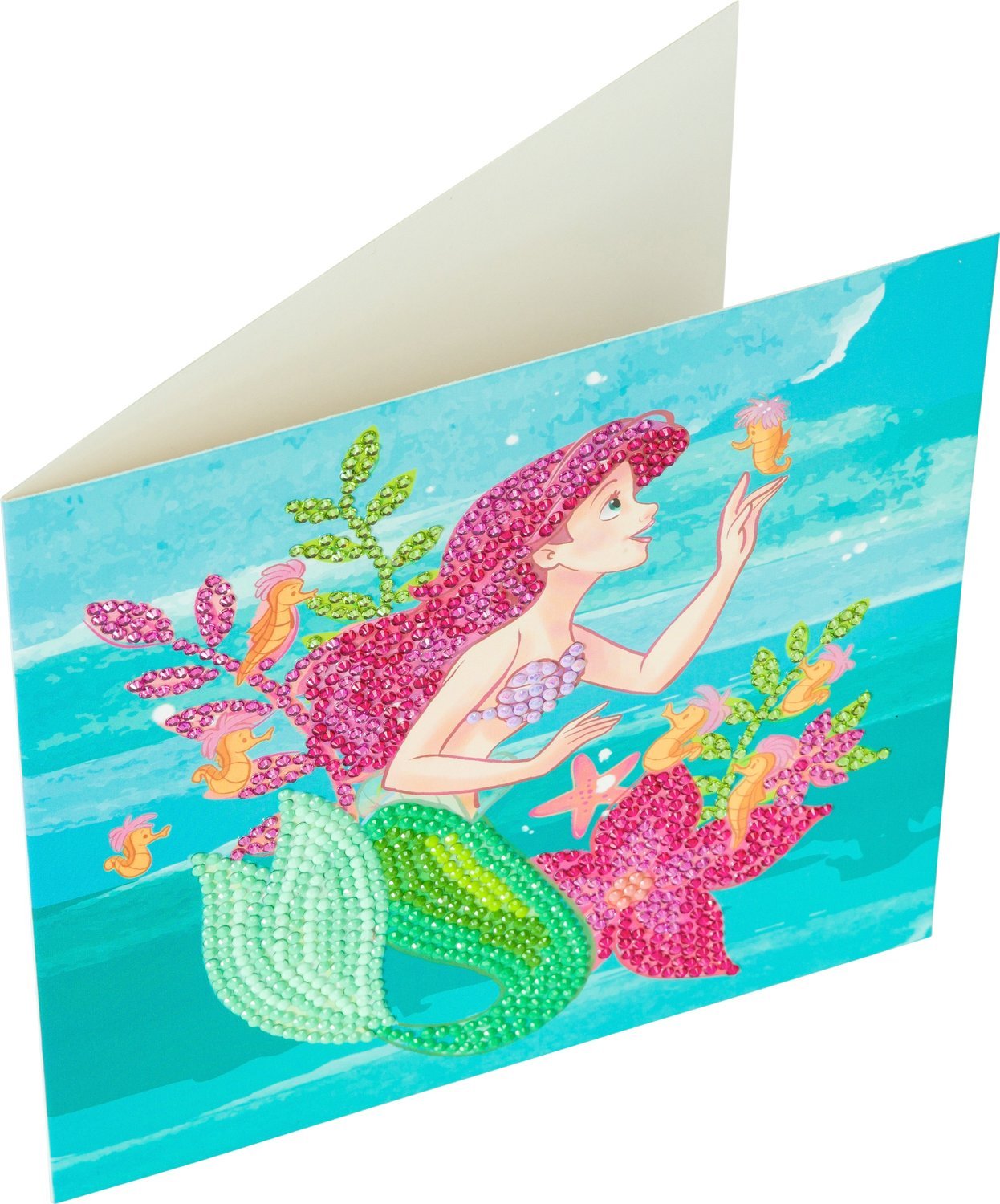 Disney Princess Crystal Art Card Ariel