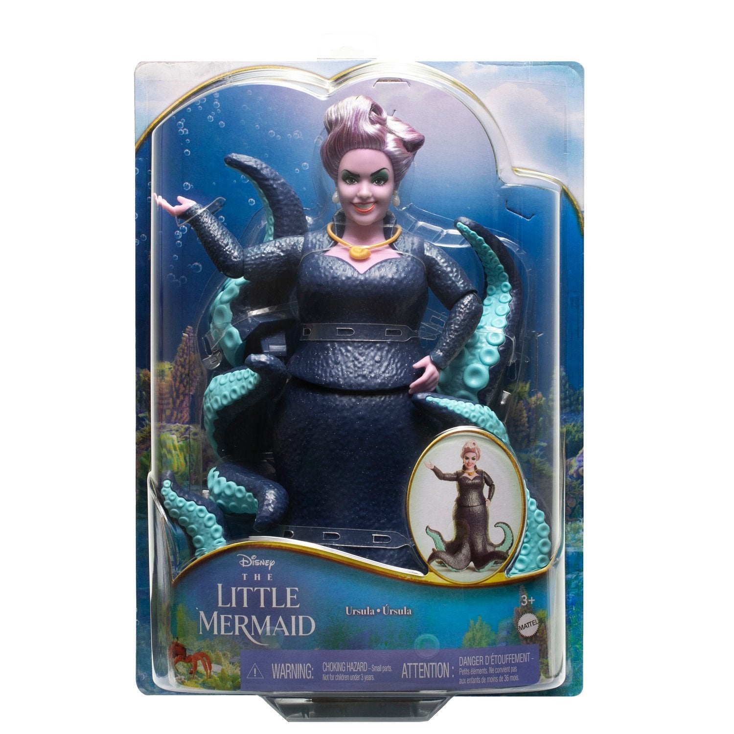 Disney Princess Little Mermaid Ursula Doll