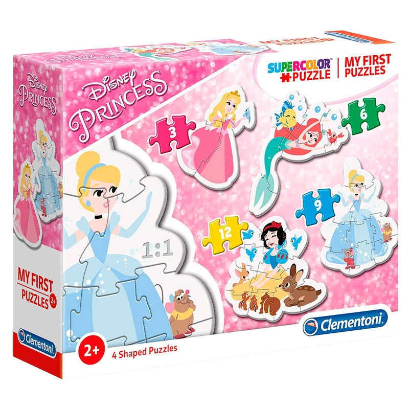 Disney Princess My First Pussel Set, 3-12 bitar