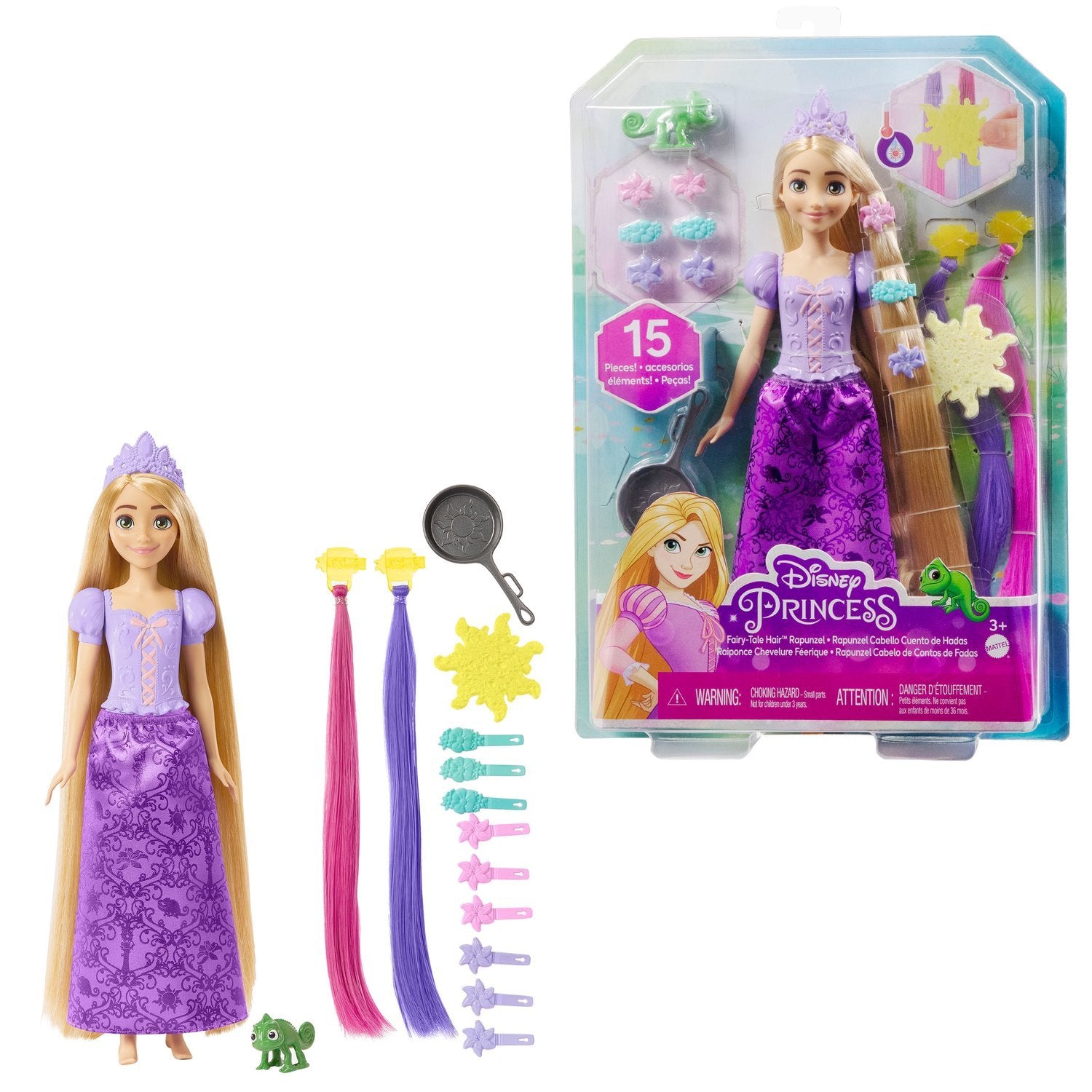 Disney Princess Rapunzel Feature Hårdukke