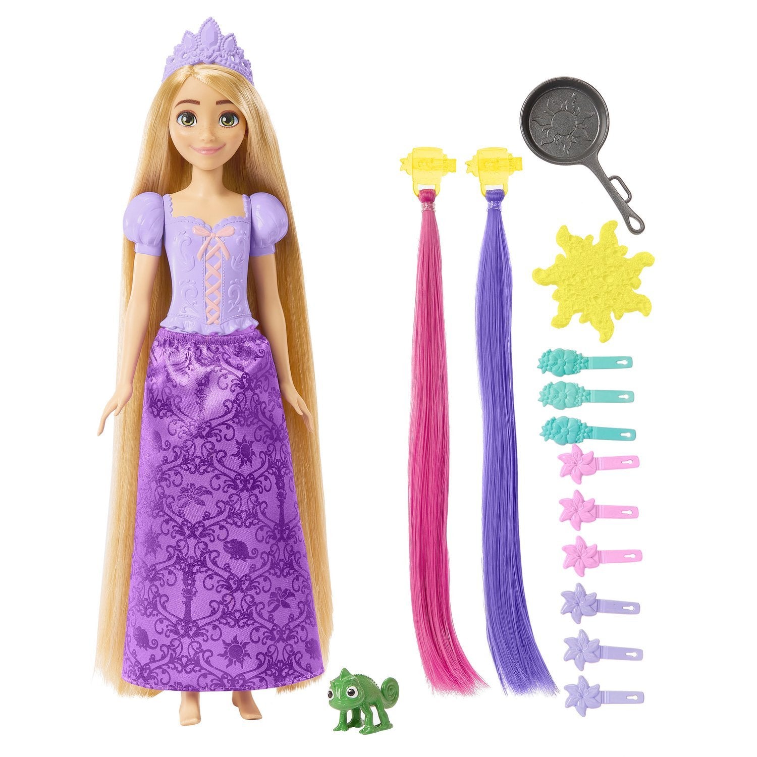 Disney Princess Rapunzel Feature Hair Docka