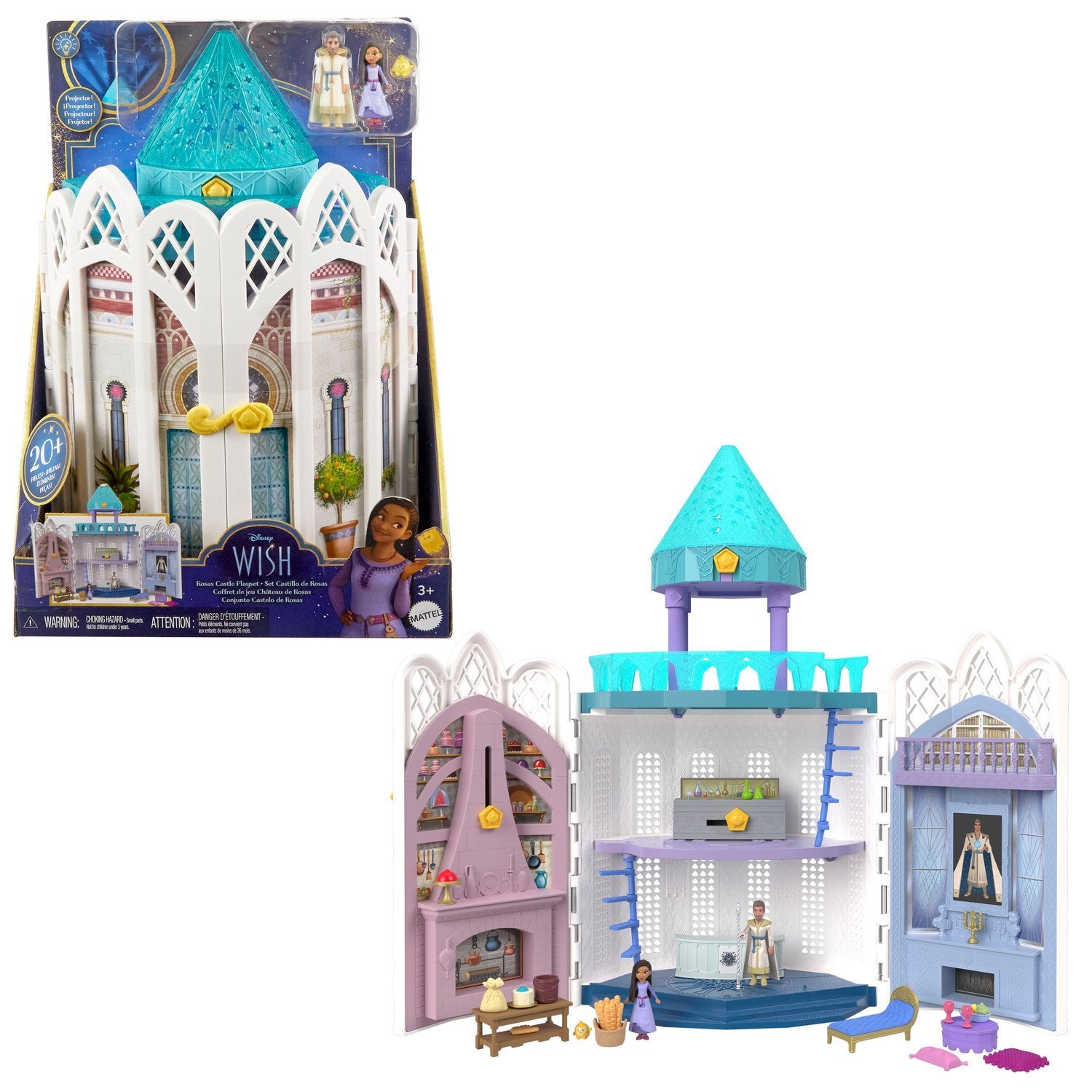 Disney Princess Wish Castle lekesett