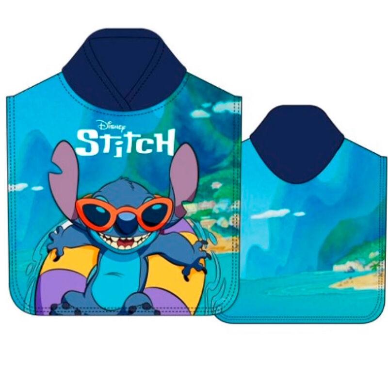 Disney Stitch poncho handduk i mikrofiber