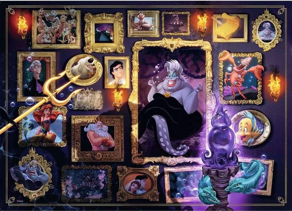 Disney Villainous Jigsaw Puzzle Ursula (1000 bitar)