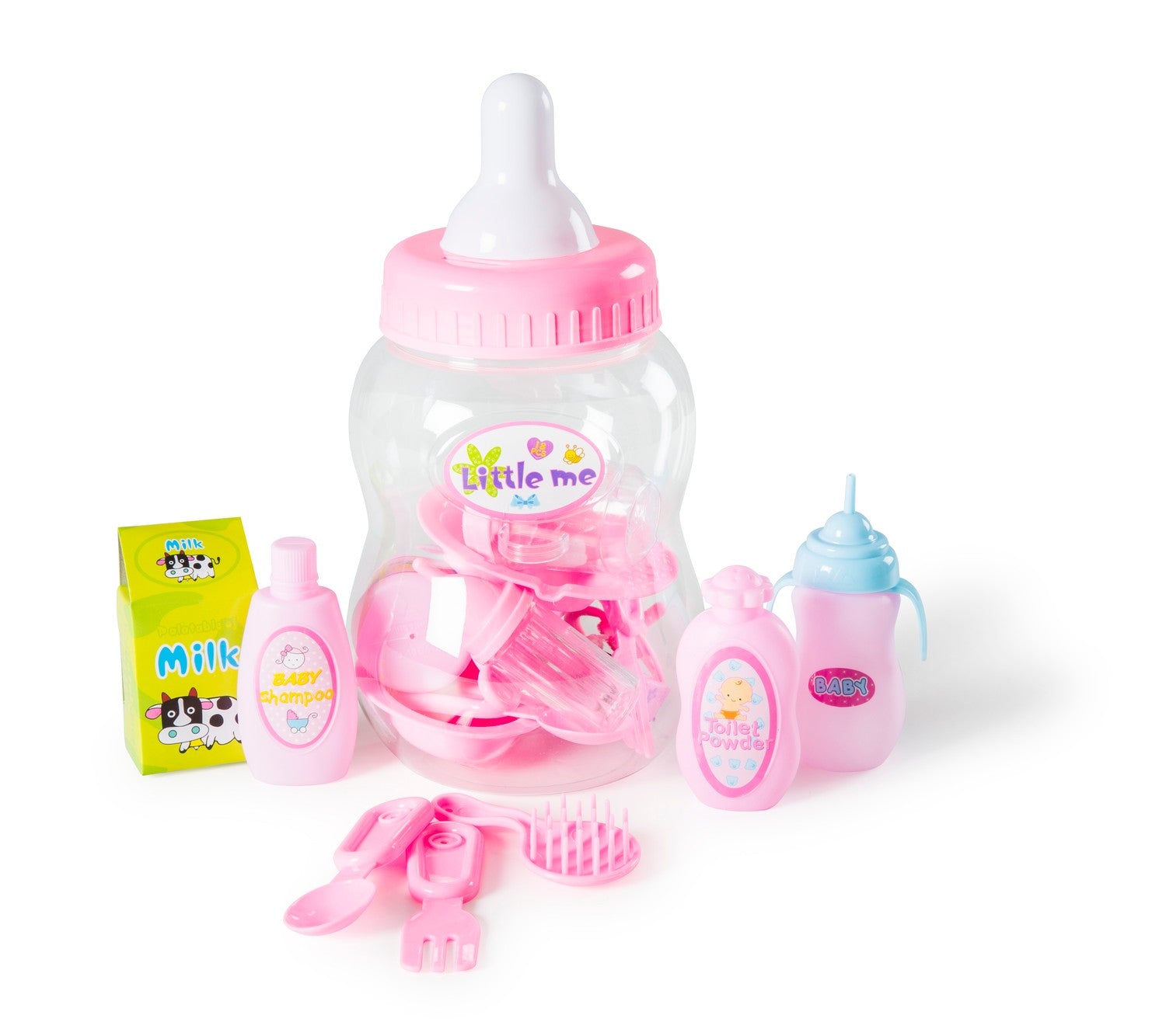 Dockmatningsset, 18 delar tillbehör för barn