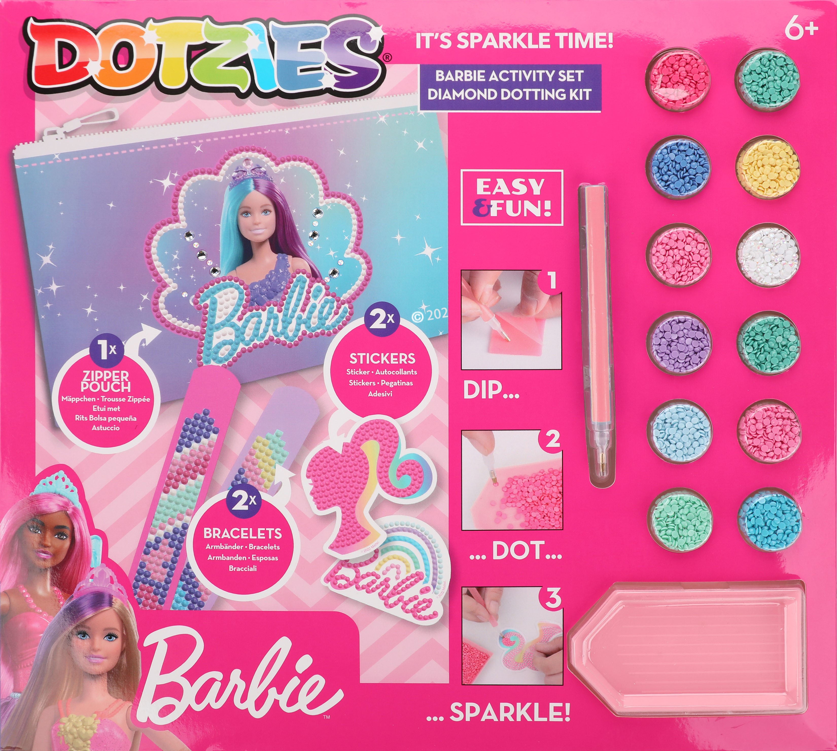 Dotzies Barbie -Diamantpysselset