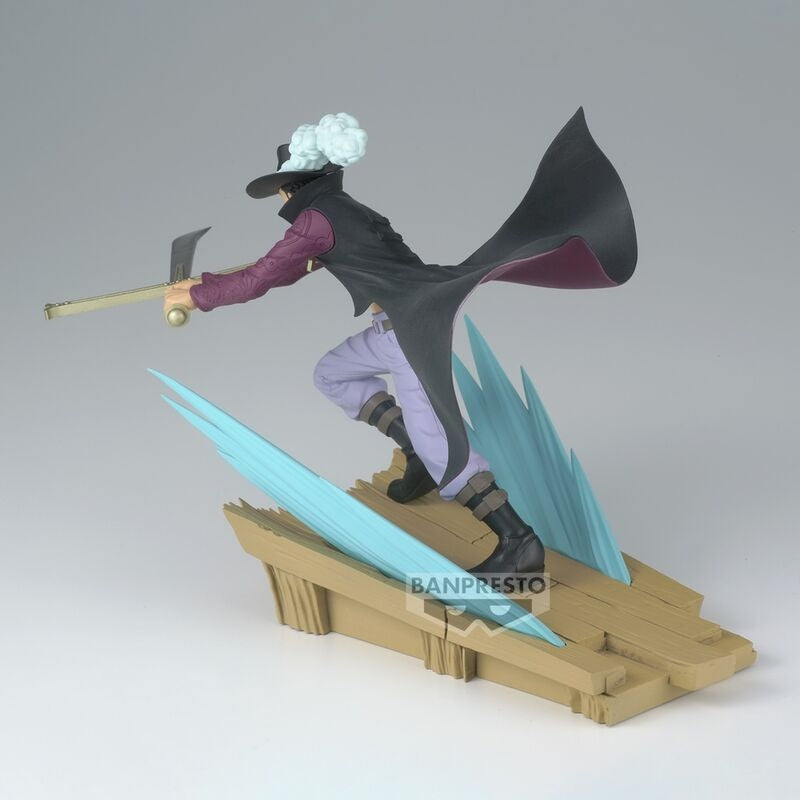 Dracule Mihawk Figur, 12 cm samlarobjekt, One Piece Anime