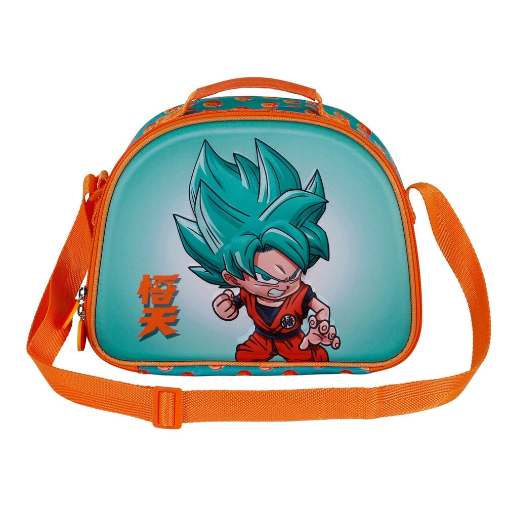 Dragon Ball Blue 3D Lunchväska för barn, isolerad design