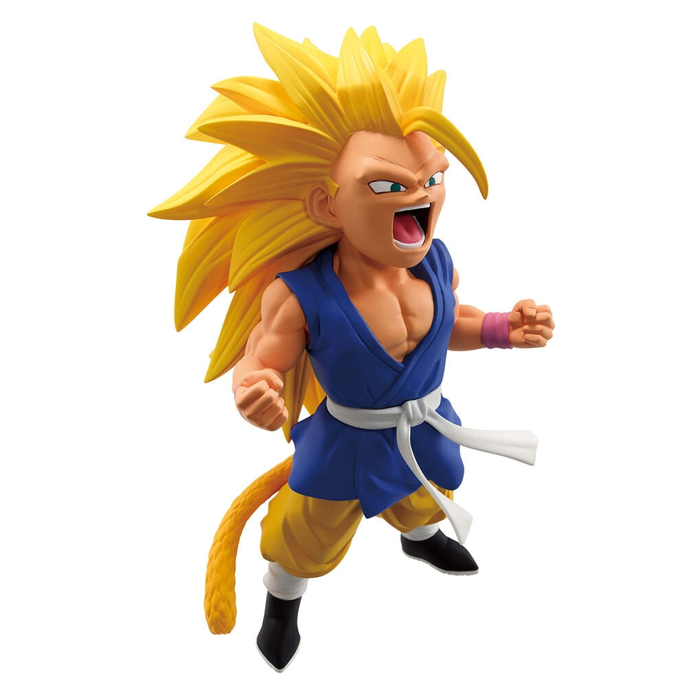 Dragon Ball GT Super Saiyan 3 Goku figur, 14 cm samlarobjekt