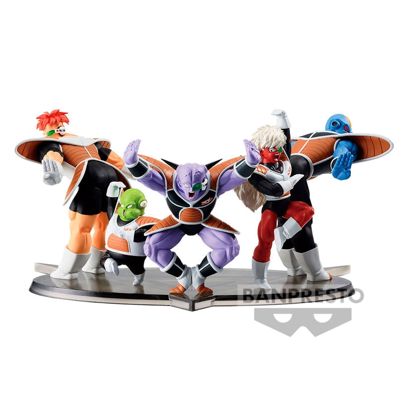 Dragon Ball Z Ginyu Force Guldo-figur, 8 cm samlarobjekt