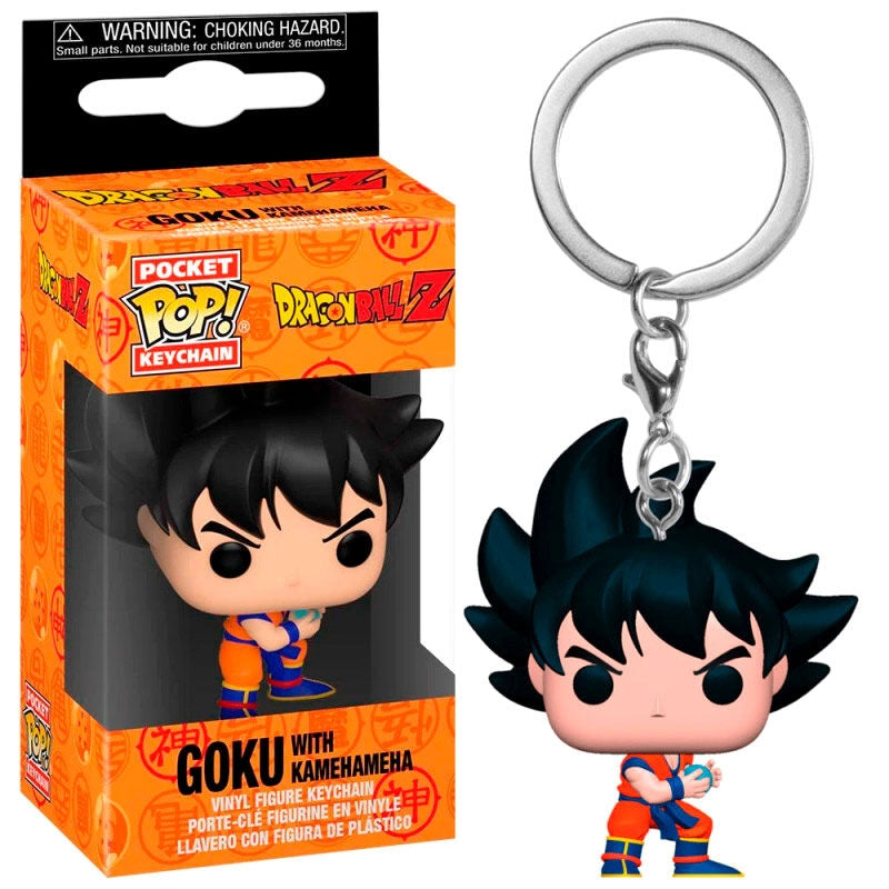 Dragon Ball Z Goku POP-nyckelring med Kamehameha Action